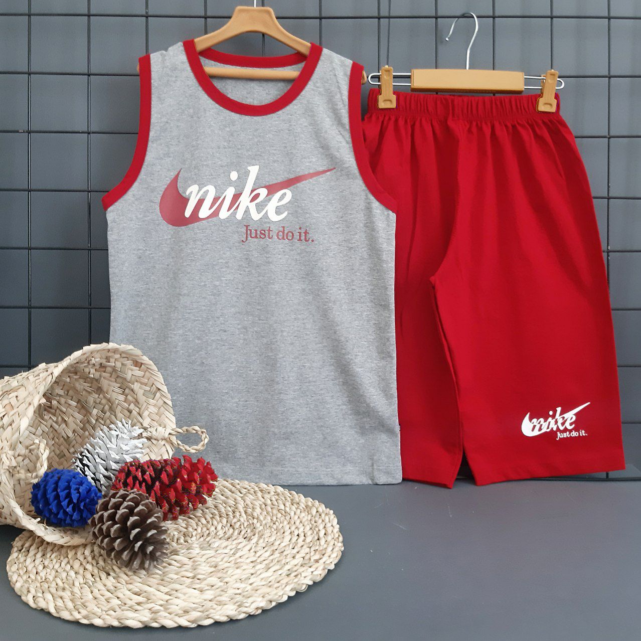 عکس ست تاپی طوسی Nike - شماره 4