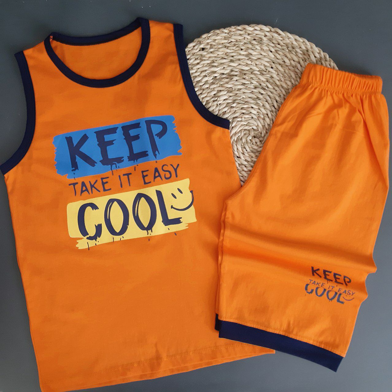 عکس ست تاپی  سایز بزرگ KEEP COOL - شماره 2