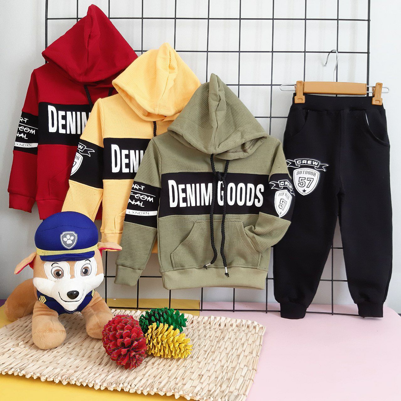 عکس ست کلاهدار DENIM GOODS - شماره 1