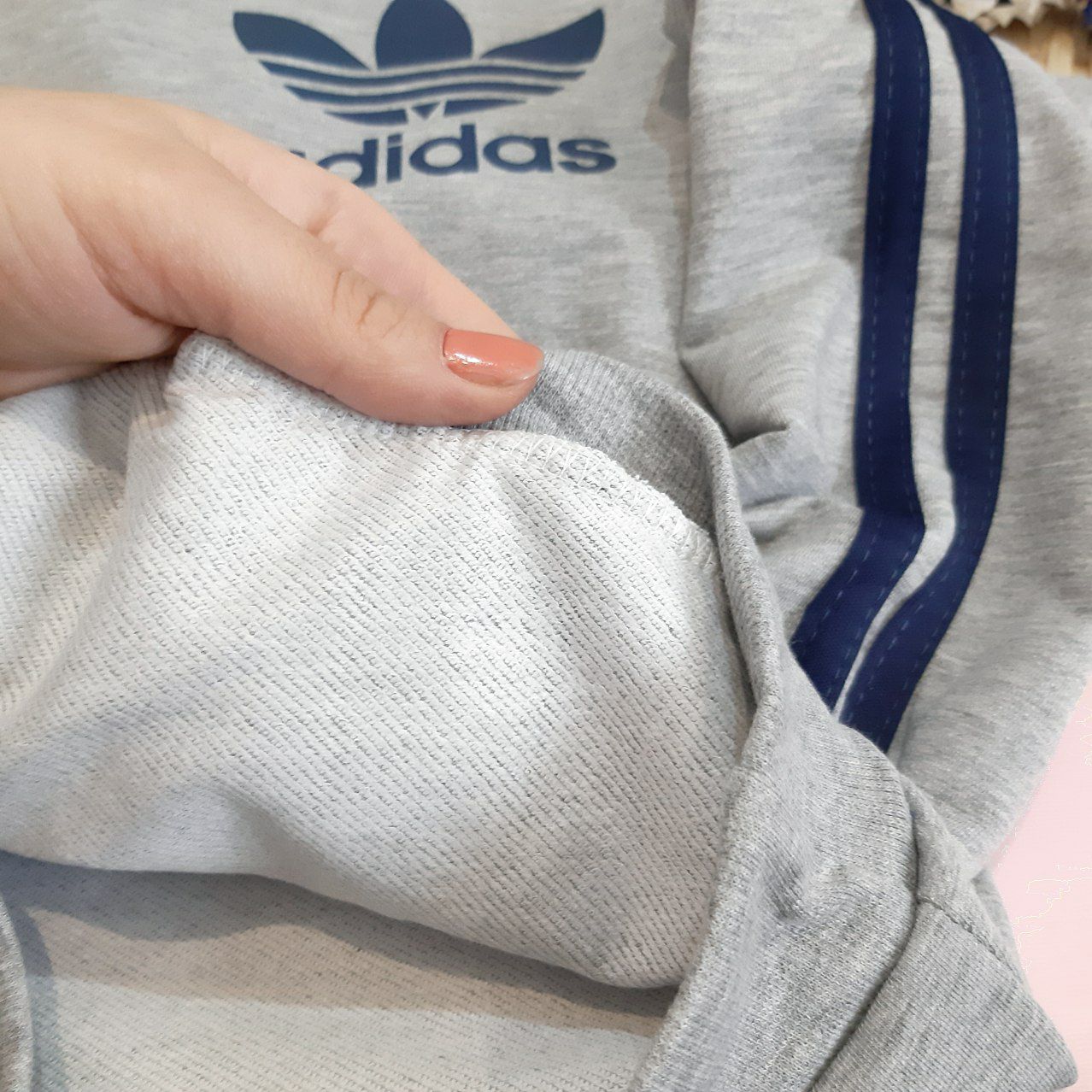 عکس ست Adidas نوار سرمه ای - شماره 3