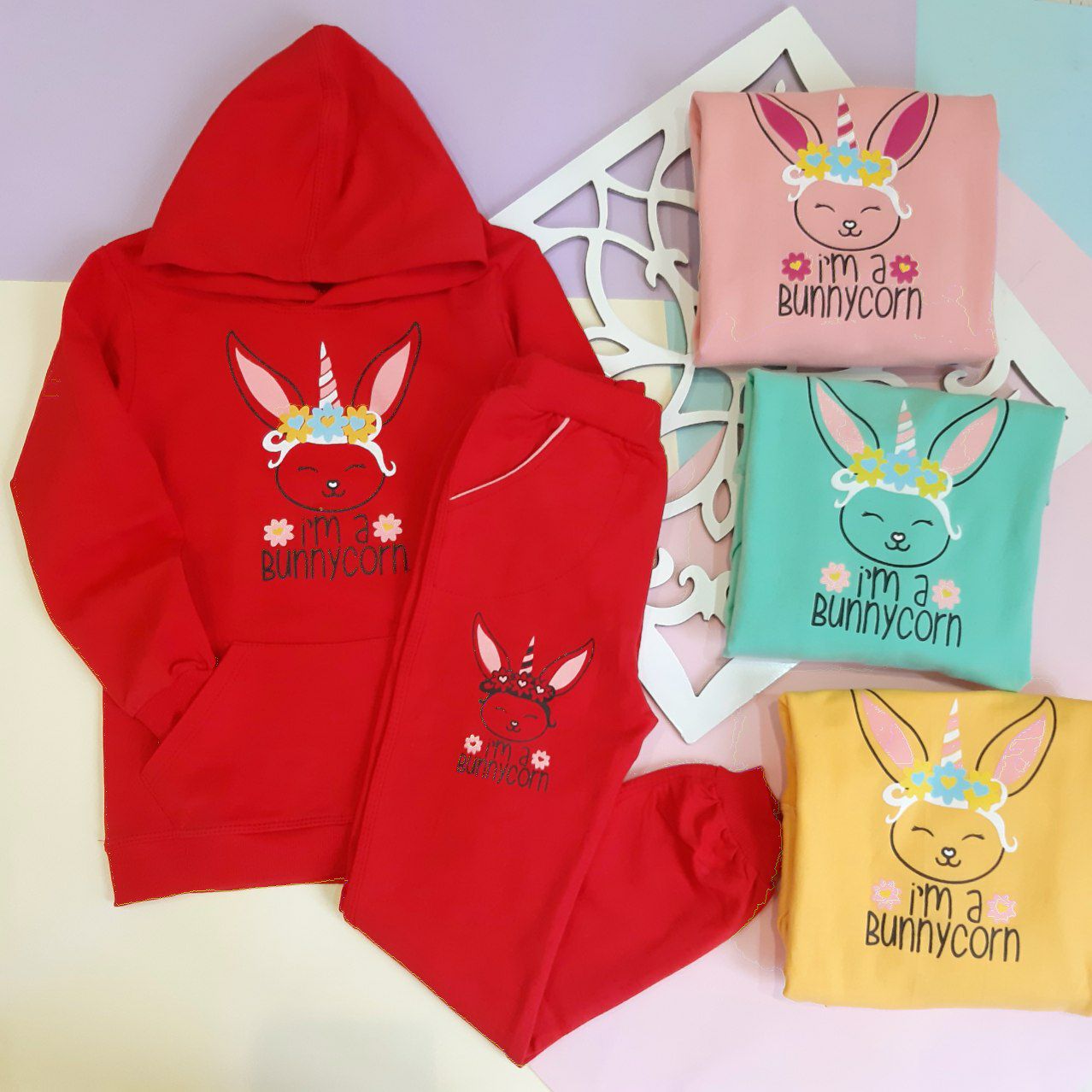 عکس ست کلاهدار Bunnycorn - شماره 5