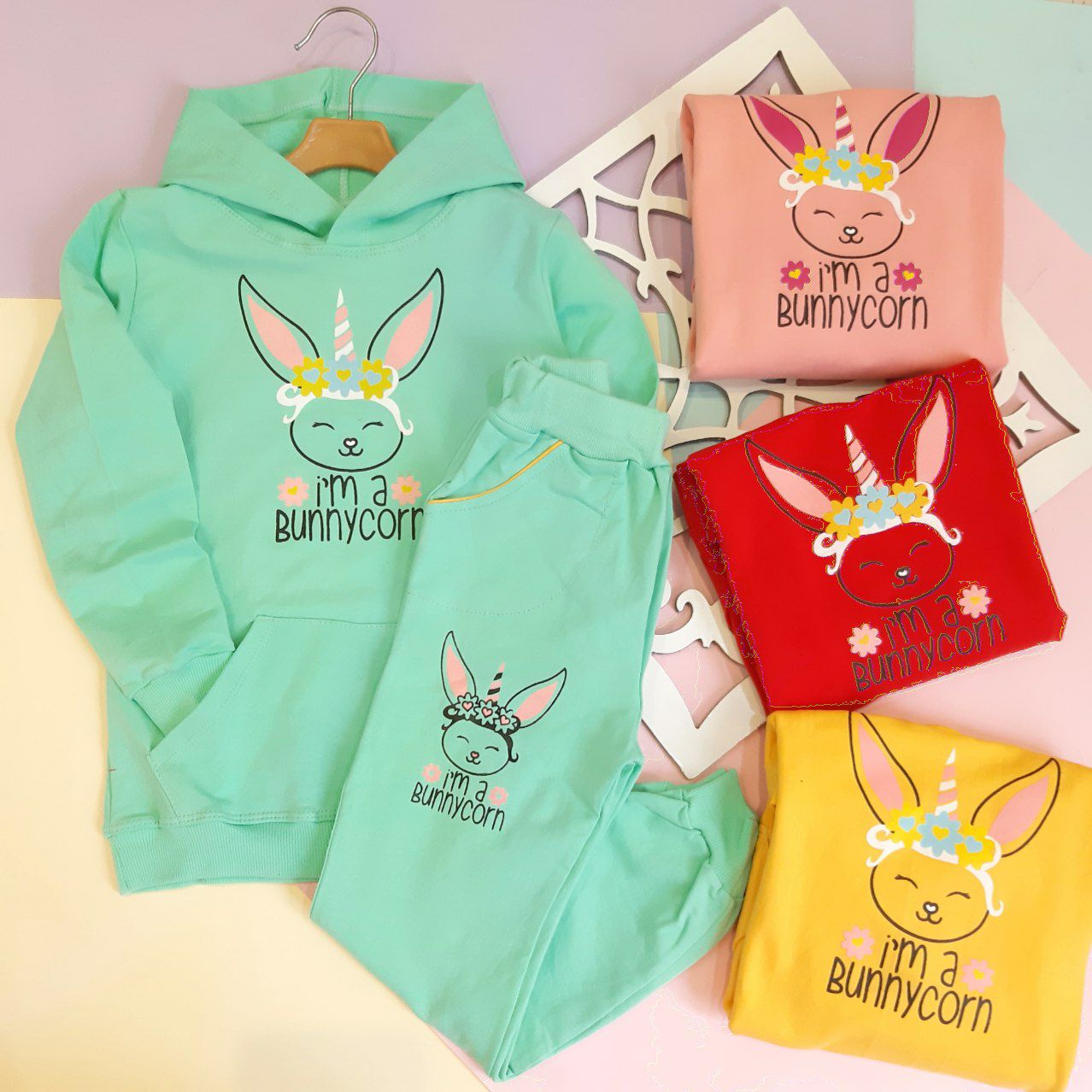 عکس ست کلاهدار Bunnycorn - شماره 3