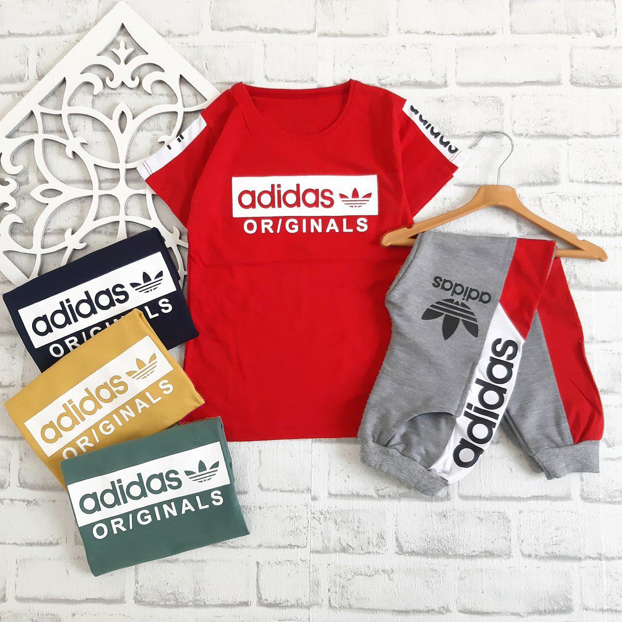 عکس ست تیشرت باشلوار adidas - شماره 4