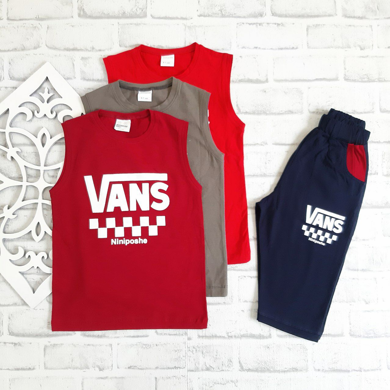 عکس تاپ شلوارک VANS - شماره 4