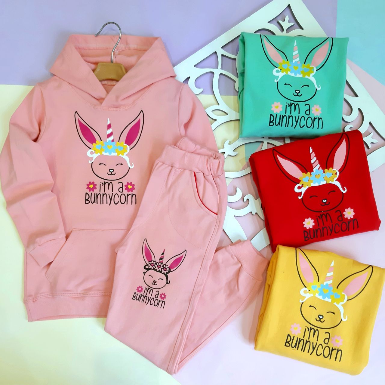 عکس ست کلاهدار Bunnycorn - شماره 2