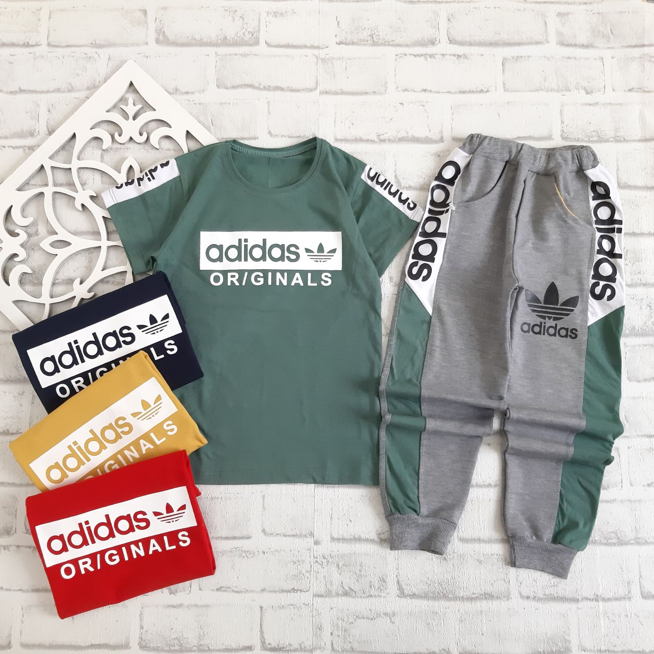 عکس ست تیشرت باشلوار adidas - شماره 5