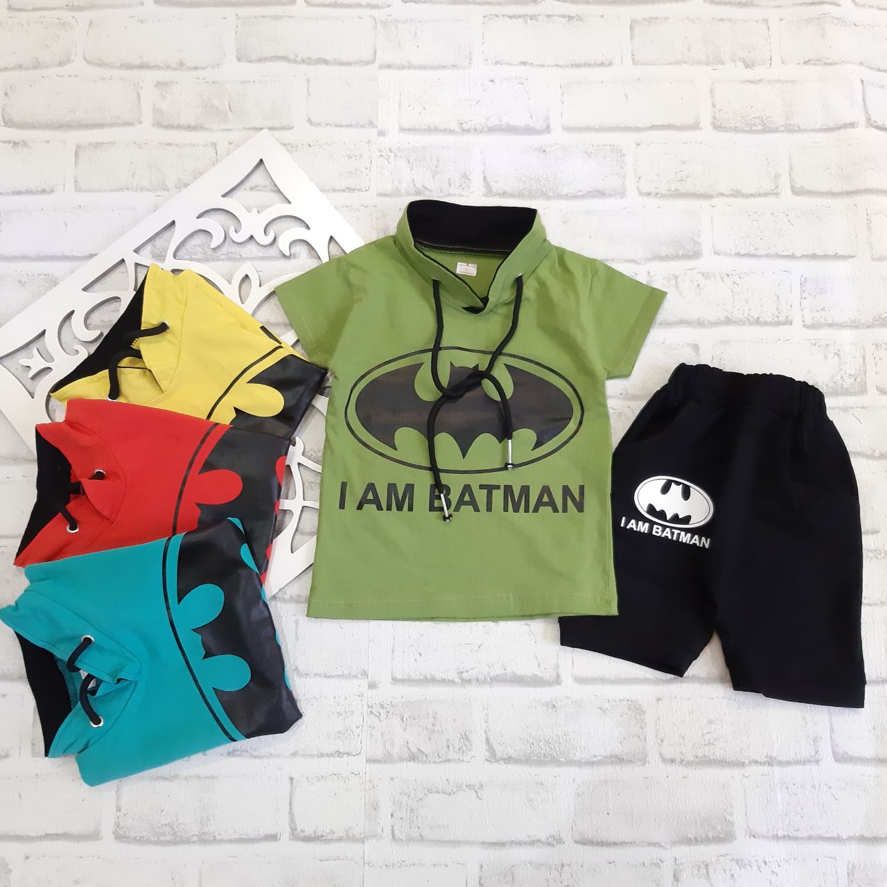 عکس ست batman یقه ژاپنی - شماره 4