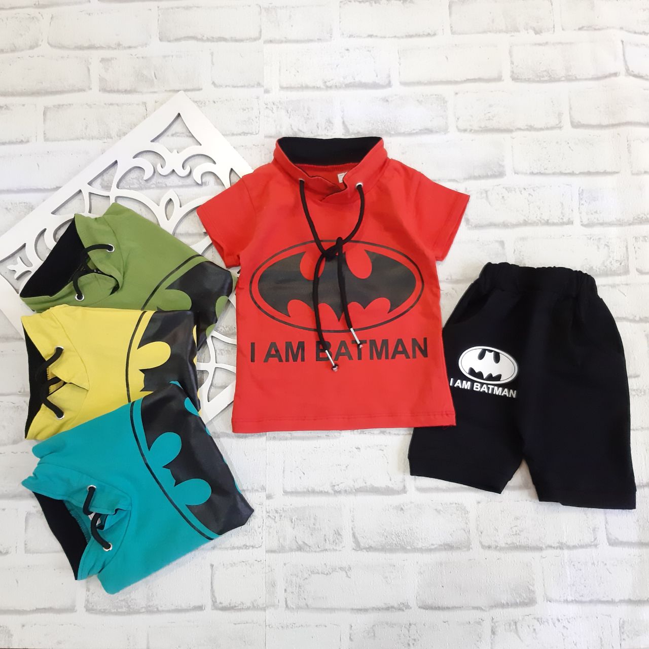 عکس ست batman یقه ژاپنی - شماره 1