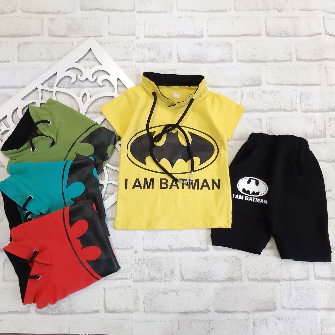 عکس ست batman یقه ژاپنی - شماره 3