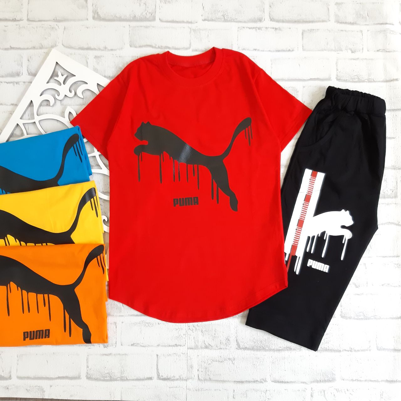 عکس تیشرت شلوارک puma - شماره 5