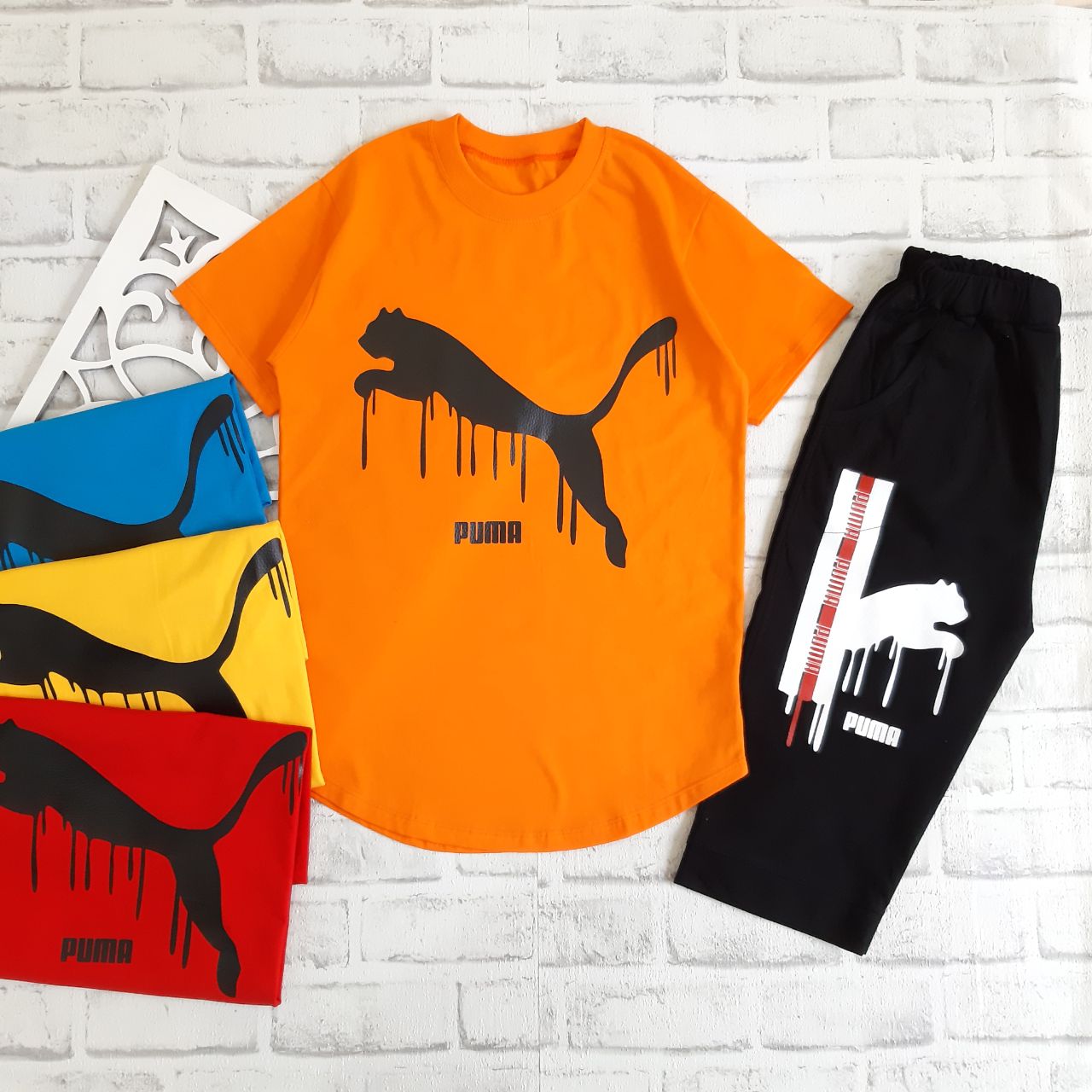 عکس تیشرت شلوارک puma - شماره 1