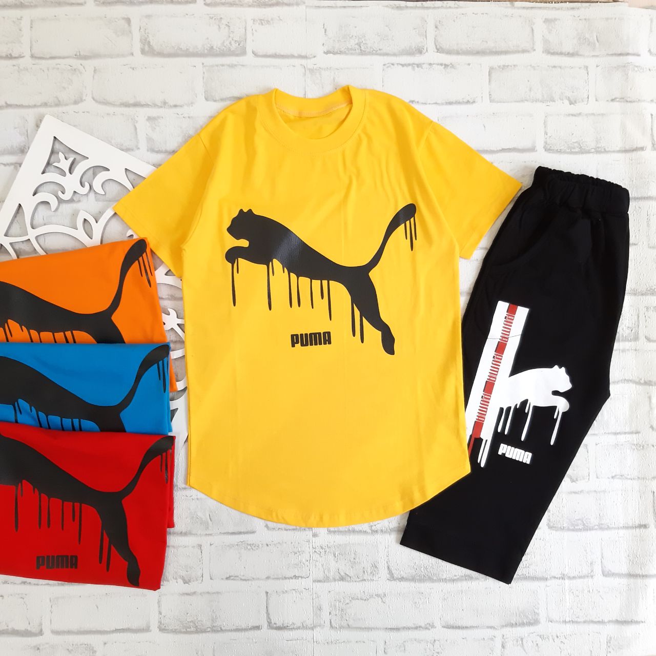 عکس تیشرت شلوارک puma - شماره 3