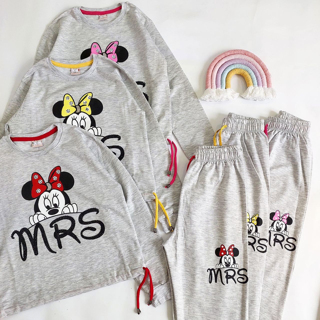 عکس ست کراپ شلوار MRS MICKY - شماره 2