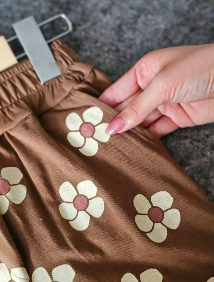 عکس تاپ شلوارک FLOWER - شماره 3