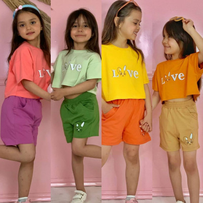 کراپ شلوارک love